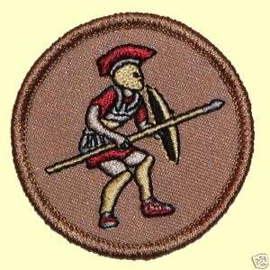 Cool Boy Scout Patches  Spartan Warrior Patrol (#020)  