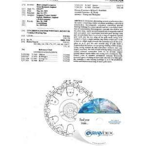  NEW Patent CD for SYNCHRONOUS MOTOR WITH DISCLIKE ROTOR 