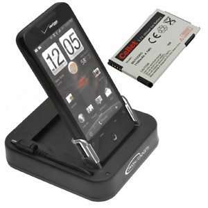 com USB Sync & Charge Cradle (w/ AC Charger) (w/ 2nd battery support 
