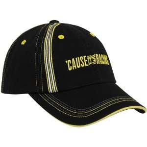  NASCAR Black Cause Its Racing Adjustable Hat Sports 