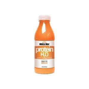Muscle Milk Protein H2O Orange 12 bttls  Grocery & Gourmet 