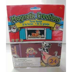  Magnetic Creations   Farm House Toys & Games