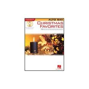  Hal Leonard Christmas Favorites (Alto Sax) Book and CD 