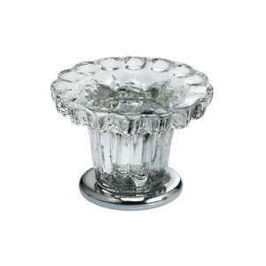  Omnia 4909/35 US26 T Glass & Crystal Polished Chrome with 