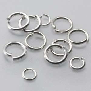 Argentium® 930 Silver Oval Jump Ring   4.1 x 2.9mm 18GA 
