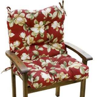 Greendale Home Fashions Outdoor Seat/Back Chair Cushion, Roma Floral
