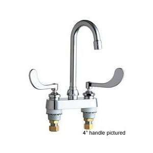  Chicago Faucets 895 319CP Chrome Manual Deck Mounted 4 