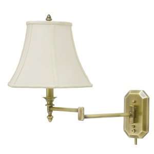 House of Troy WS 708 AB Antique Brass Wall Swing Arm Lamps Traditional 