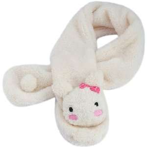  Cute Animal Plush Scarf Shy Bunny (Pink Bow) Toys & Games