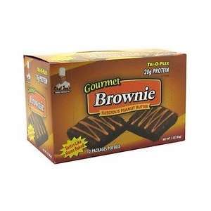  Chef Jays Tri O Plex Brownies Peanut Butter   12 Brownies 