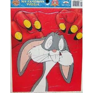   Bugs Bunny Puzzle   Scared Bugs Bunny 12 Piece Puzzle Toys & Games