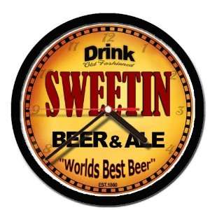  SWEETIN beer and ale cerveza wall clock 