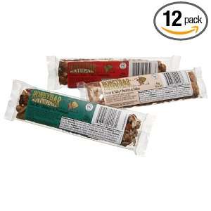 HoneyBar, 100% Organic, 3 Flavor Variety Pack, 1.4 Ounce Bars (Pack of 
