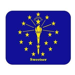  US State Flag   Sweetser, Indiana (IN) Mouse Pad 