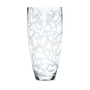  Mikasa Parchment Glass Vase, 11 Inch