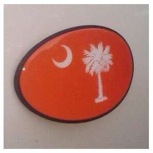  South Carolina Palmetto Clemson Orange 3 in 1 Hitch Cover 