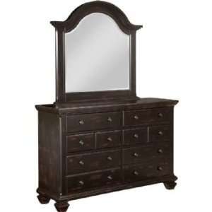  Mirren Pointe Drawer Dresser & Arched Dresser Mirror 