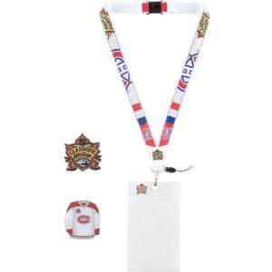   Classic Montreal Canadiens Lanyard & Pin Combo Pack