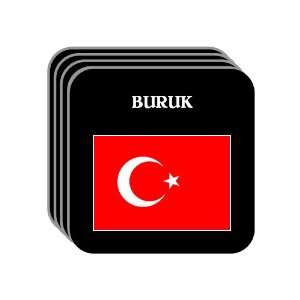  Turkey   BURUK Set of 4 Mini Mousepad Coasters 