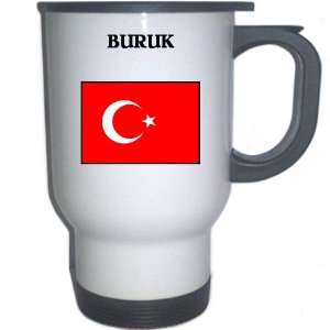  Turkey   BURUK White Stainless Steel Mug Everything 