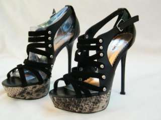 BEBE SHOES heel platform Brielle black black 184465  