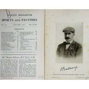   1910 Antique Portrait Surgeon General Thomas Gallwey