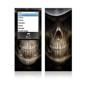  Apple iPod Nano 4G Decal Skin   Skull Dark Lord 
