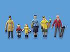 British Passengers Standing Set A Model Scene Peco 5057 OO HO