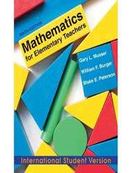 International Edition# Mathematics for Elementary Tea  