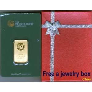  Perth Mint Kangaroo 20 gram gold bar   CertiCard 