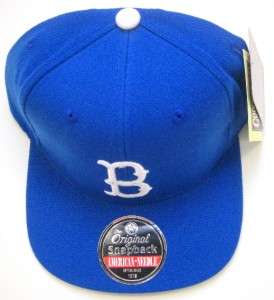 MLB Brooklyn Dodgers American Needle Coooperstown Snapback Cap Royal 
