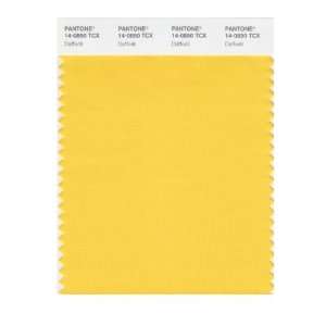  PANTONE SMART 14 0850X Color Swatch Card, Daffodil