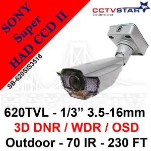 com CCTVSTAR SB 620SIS3516 620TVL 1/3 3.5 16mm Varifocal Sony Super 