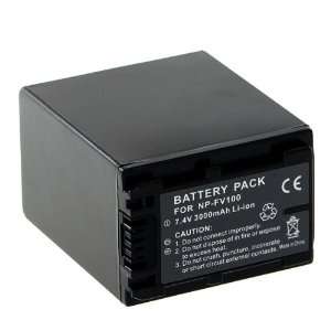  Lithium Ion Battery (NP FV100 Replacement) For Sony HDR CX110, HDR 