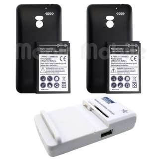   Extended Life Battery w/ Cover & Dock Charger LG MS910 Esteem Bryce