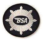 BSA Biker Racing Motor Embroidered Iron on Patches
