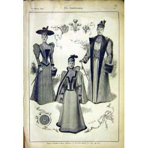    Costumes Ladies Fashion Redferns Lady Brookes 1892