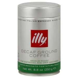 Illy Espresso Coffee Decaf (1 Can)  Grocery & Gourmet Food