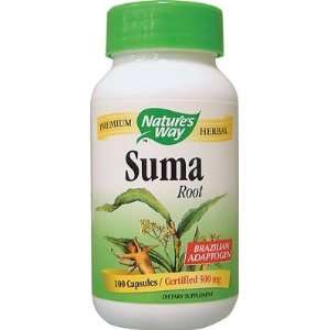  Natures Way Suma Root 500 mg 100 Caps Health & Personal 