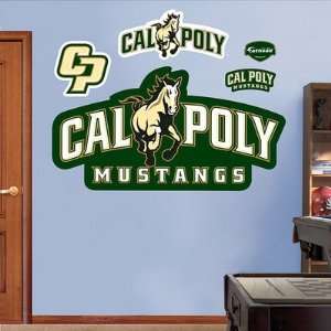 Cal Poly State Mustangs Logo Fathead NIB