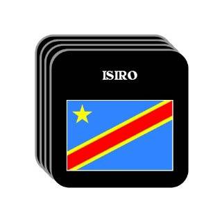 Democratic Republic of the Congo   ISIRO Set of 4 Mini Mousepad 