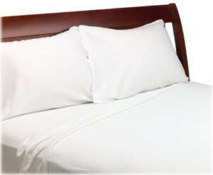 NEW WHITE HOTEL STANDARD PILLOW CASES 21X34 T180  