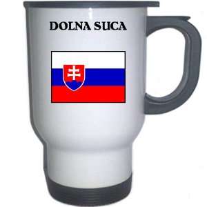  Slovakia   DOLNA SUCA White Stainless Steel Mug 