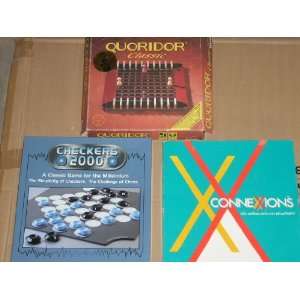  Strategy & Challenge Games Includes CHECKERS 2000 by Rex Games 