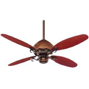   Fan 23721  52 Satin Bronze with Faux Acorn Leather