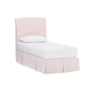 Pottery Barn Kids Lewis Headboard with Allison Slipcover and Bed Skirt 