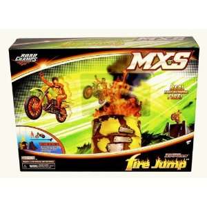  MXS Fire Jump Pro Stunt Rippers Playset Toys & Games