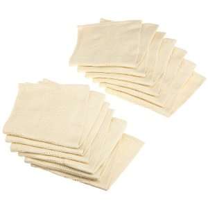 Design Imports CAMZ76309 Natural Organic Cotton Waffle Cloth, (Pack of 