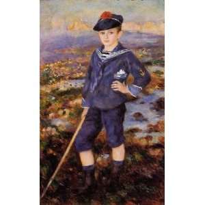    Sailor Boy Robert Nunes, by Renoir PierreAuguste