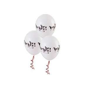  Cowith 11 Inch Balloon White Black Package of 100 Toys 